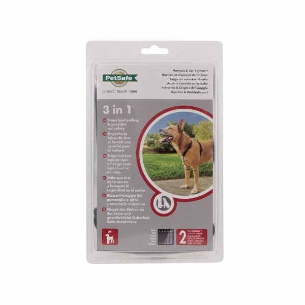 PetSafe® postroj pro psy 3v1, Harness and Car Restraint, ...
