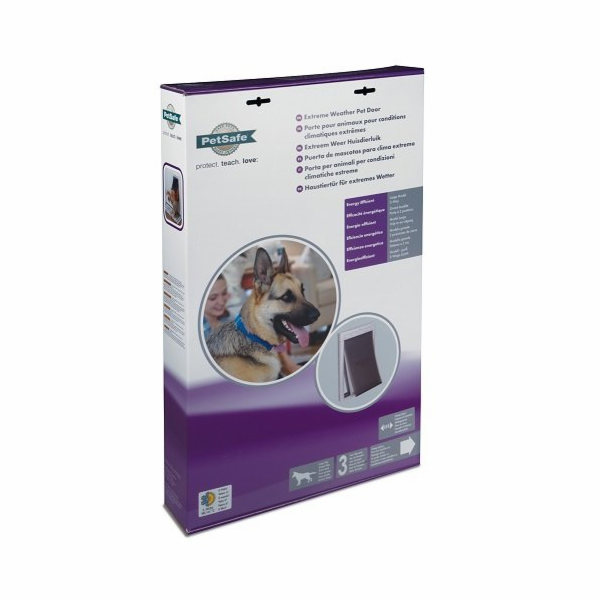 PetSafe Extreme Weather Door Dvířka L šedá 34,1 x 50,8 x ...