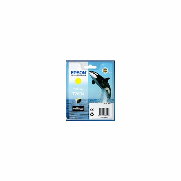 EPSON ink bar ULTRACHROME HD "Kosatka" - Yellow - T7604 (...