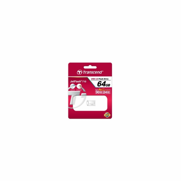 Transcend 64GB JetFlash 710S, USB 3.1 Gen 1 flash disk, m...