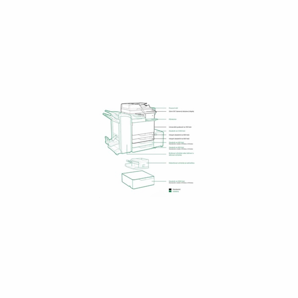 Lexmark CX922de A3 Color laser MFP+Fax, 45 ppm