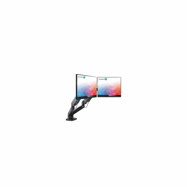 CONNECT IT TwinArm stolní držák na 2 monitory, záruka 30 ...