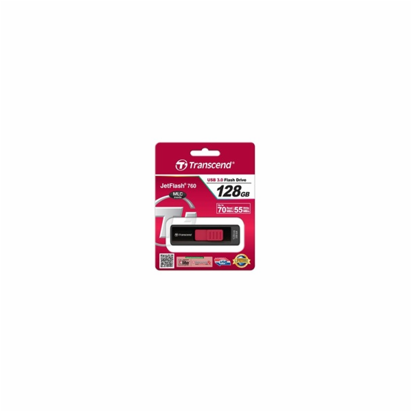 TRANSCEND Flash Disk 128GB JetFlash®760, USB 3.0 (R:85/W:...