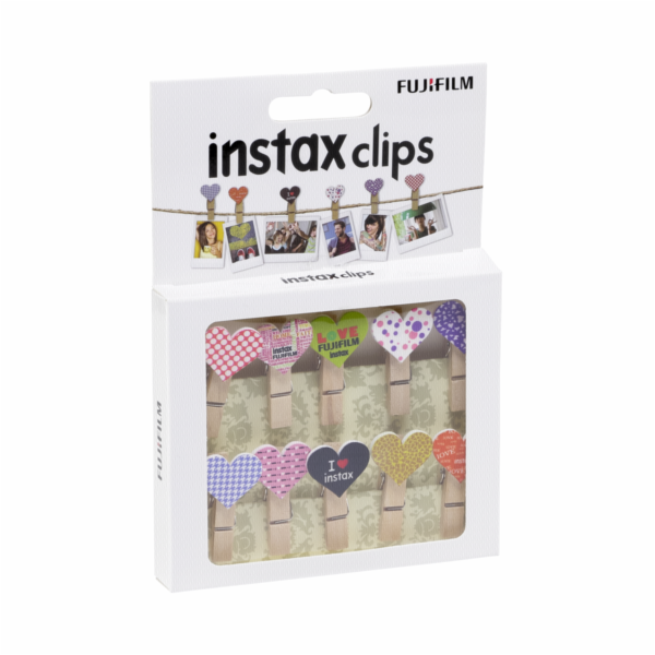 Fujifilm Instax Design Clips 10ks set  Heart