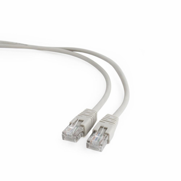 GEMBIRD kabel patchcord Cat5e UTP 10m, šedý