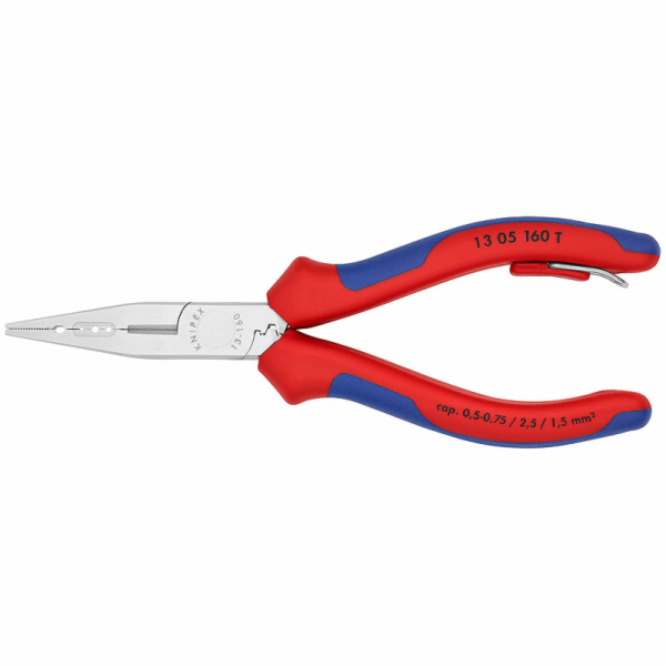 Knipex 13 05 160 T Kleště elektrikářské chromované TT