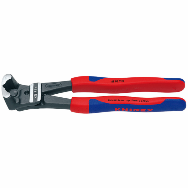 KNIPEX lever end cutting nippers Atramentized 160 mm