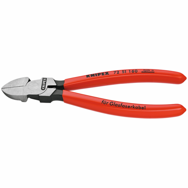 Knipex 72 51 160 Kleště štípací boční pro kabely LWL