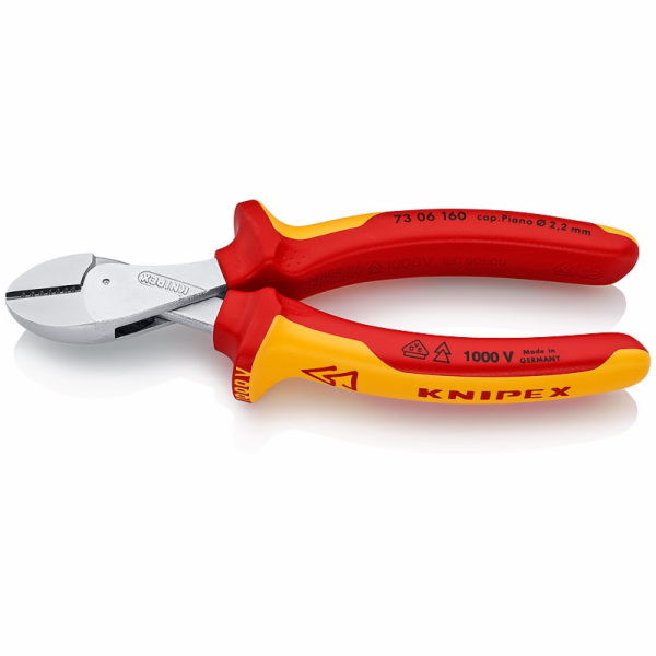 Knipex 73 06 160 SB Kleště štípací boční X-Cut Kompakt