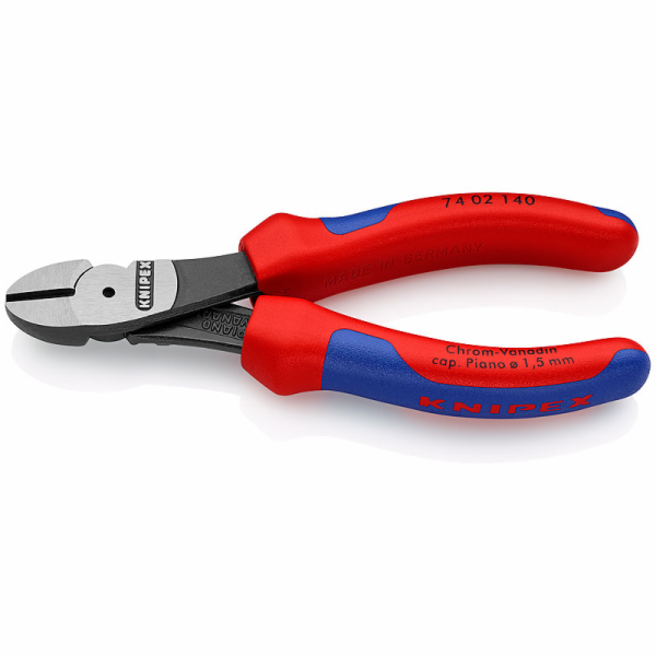 KNIPEX Kraft-Seitenschneider 140 mm, Comfort Griffe