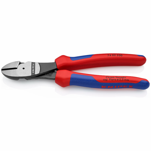 KNIPEX Kraft-Seitenschneider 200 mm, Comfort Griffe