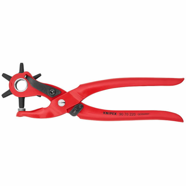 Knipex 90 70 220 SB Kleště děrovací revolverové,