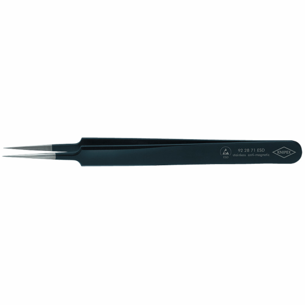 Knipex 92 28 71 ESD Pinzeta přesná, jehlová, ESD