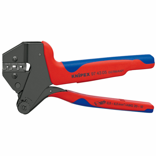 Knipex 97 43 05 Kleště lisovací, víceúčelové, systémové