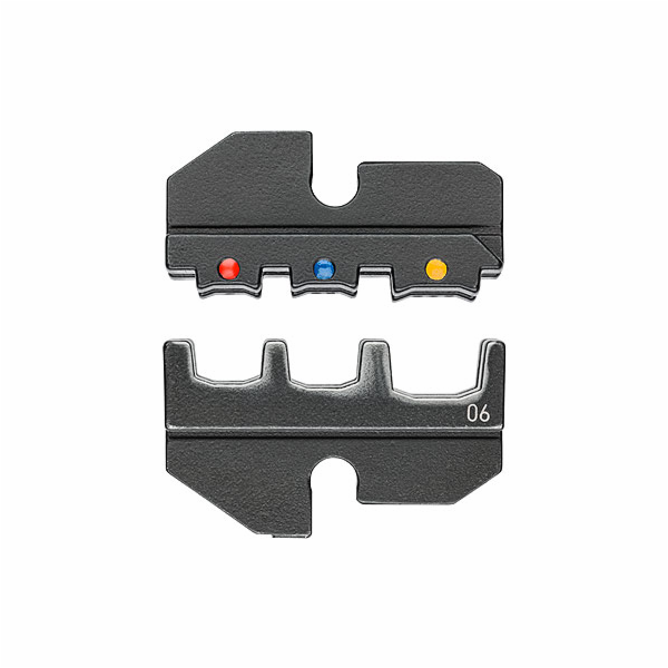 KNIPEX Crimping Die for insulate terminals + plug connectors