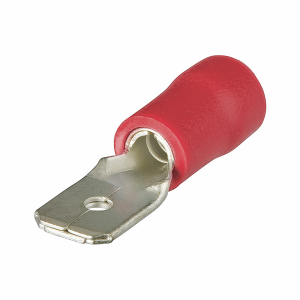 Knipex 97 99 110 Zástrčka plochá, isolovaná, červená
