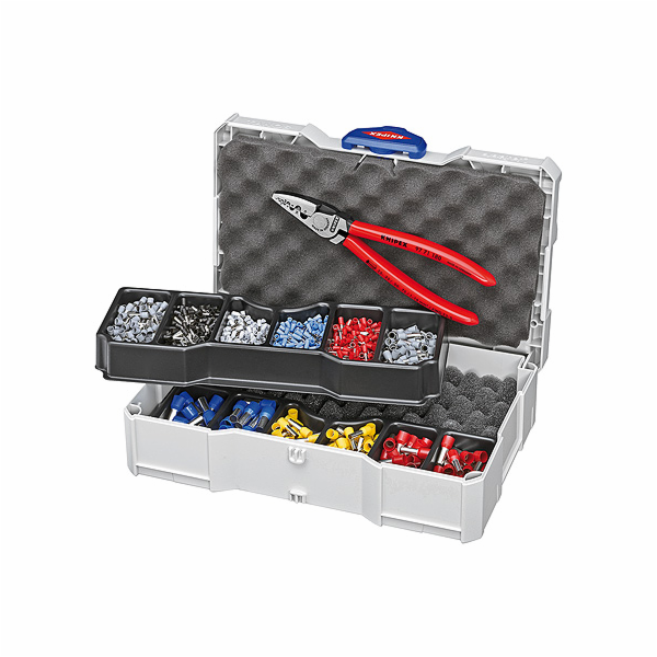 Krimpovací kleště na lisování konektorů - sada KNIPEX 979006