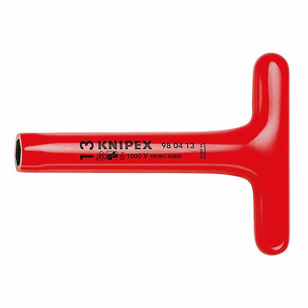 Knipex 98 04 19 Klíč nástrčný s rukojetí T 200 mm