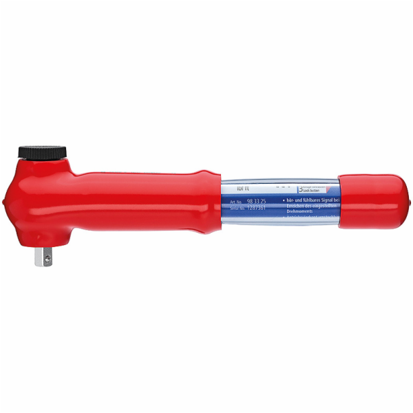 Knipex 98 33 25 Klíč momentový isolovaný 3/8