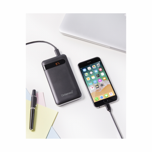 Intenso Powerbank PD10000 Power Delivery 10000 mAh cerna