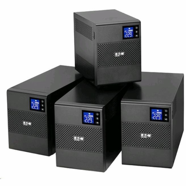 Eaton 5SC 750i, UPS 750VA / 525W, 6 zásuvek IEC, LCD