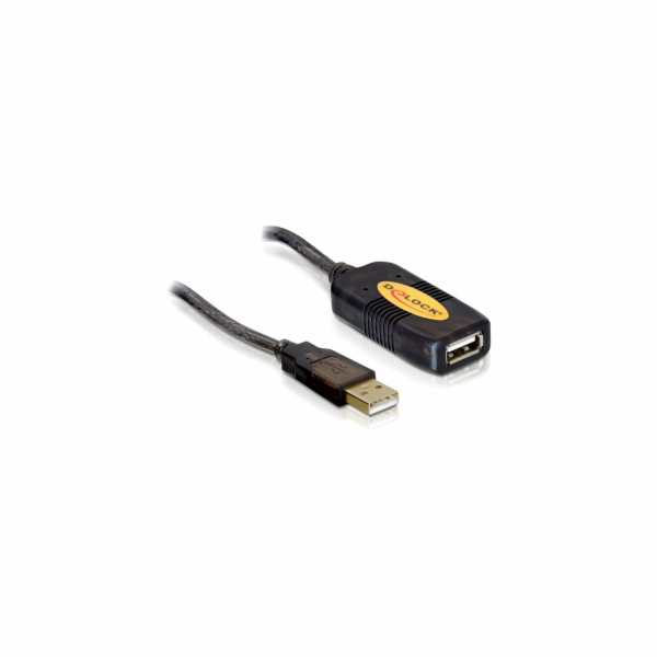 Aktivní prodlužovací kabel DeLOCK USB 2.0, USB-A samec > ...