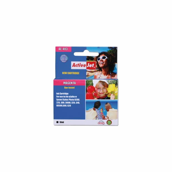 ACTION EXPACJAEP0057 Inkoust ActiveJet AE-483N Magenta 18...