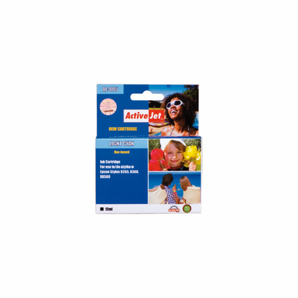 Activejet Inkoust AE-805N (náhrada za Epson T0805; Suprem...