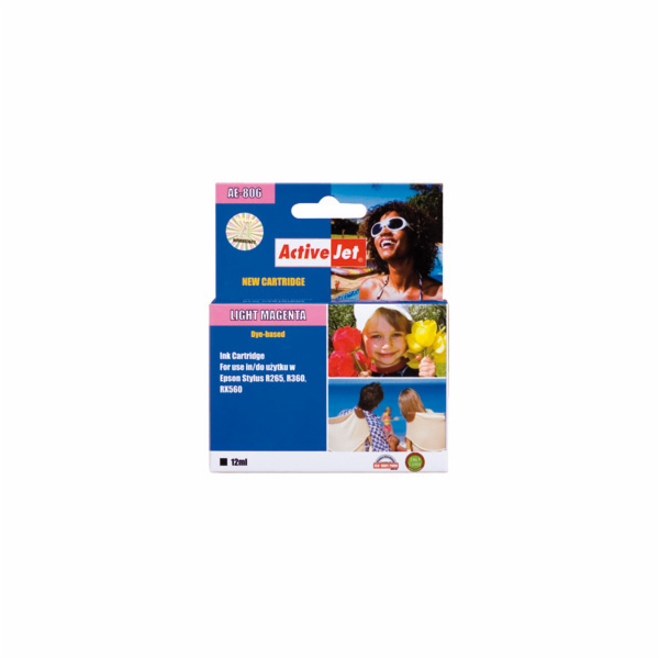 Activejet Inkoust AE-806N (náhrada za Epson T0806; Suprem...