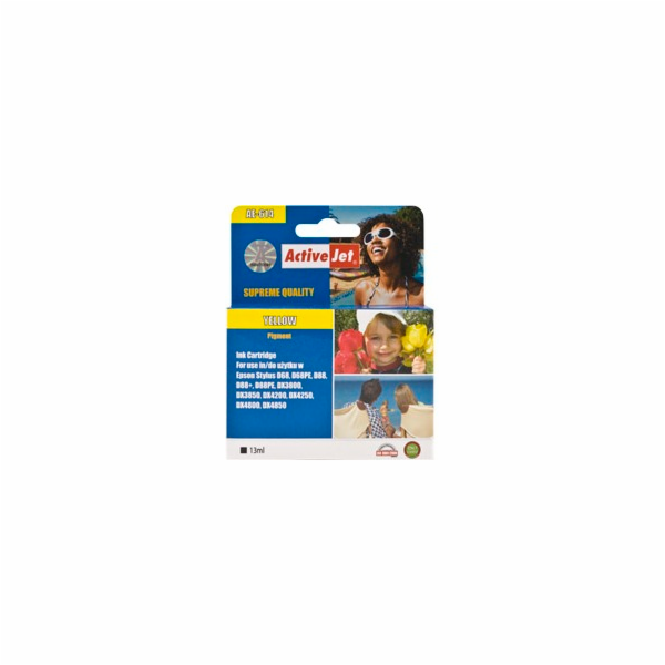 Inkoust ActiveJet AE-614N | Yellow | 13 ml | Chip | Epson...