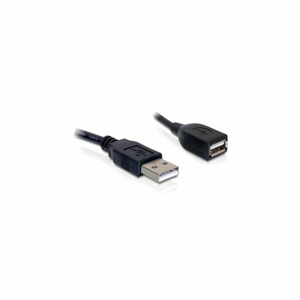 Delock USB 2.0 kabel, prodlužující A-A samec/samice 13 cm