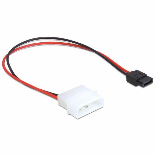 DeLOCK Power 4p St->SATA 6p, kabel