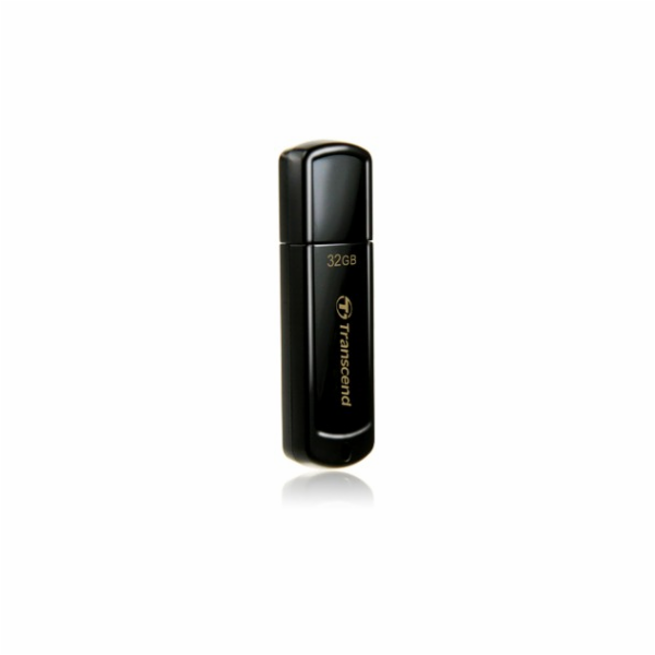 TRANSCEND USB Flash Disk JetFlash®350, 32GB, USB 2.0, Bla...