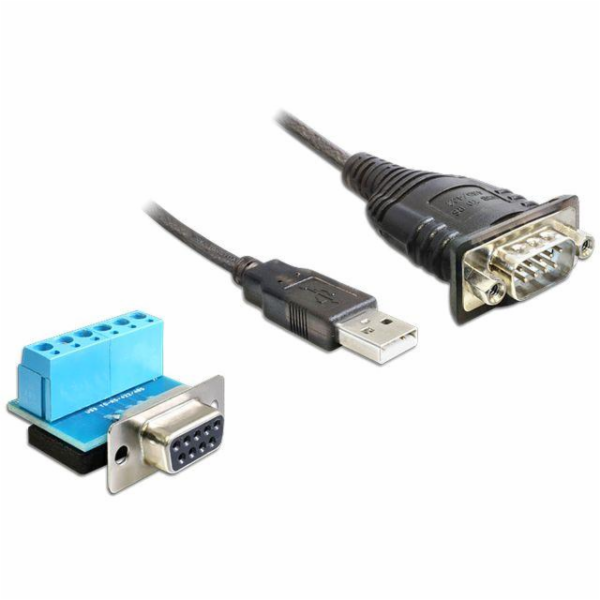 Delock - Sériový adaptér - USB 2.0 - RS-422/485 x 1