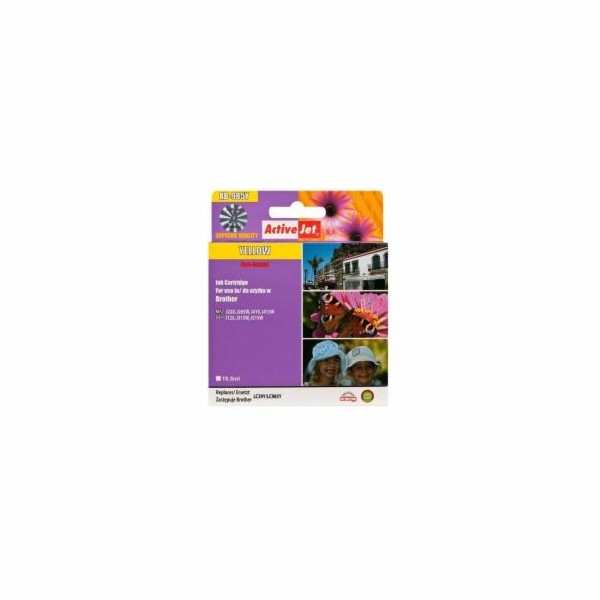 ActiveJet inkoust Brother LC-985Y, 19 ml,  new AB-985YN (...