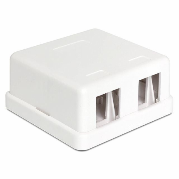 Delock Keystone Surface Mounted Box - Kryt zásuvné jednot...
