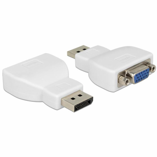Delock Videoadapter - DisplayPort (M) bis HD-15 (VGA)