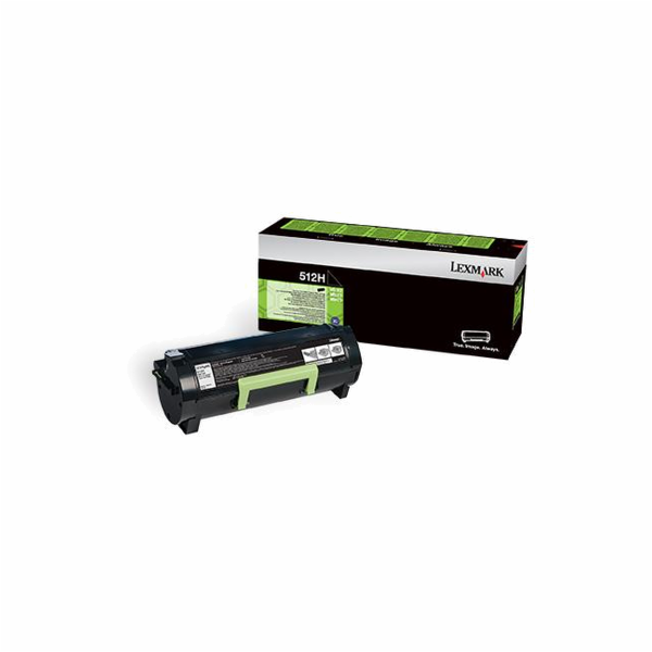 TONER LEXMARK 512H High Yield Return Program Toner Cartri...