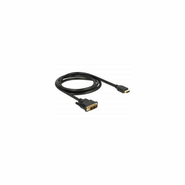 Delock - Kabel adaptéru - jeden spoj - DVI-D s piny (male...