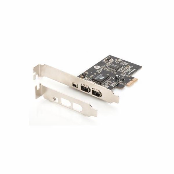 DIGITUS PCI Express Card, Firewire 1394a (2+1 porty)