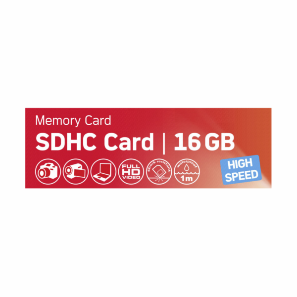 AgfaPhoto SDHC karta 16GB High Speed Class 10 UHS I