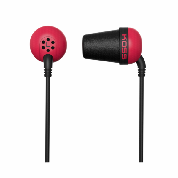 Koss The Plug Colors cervena