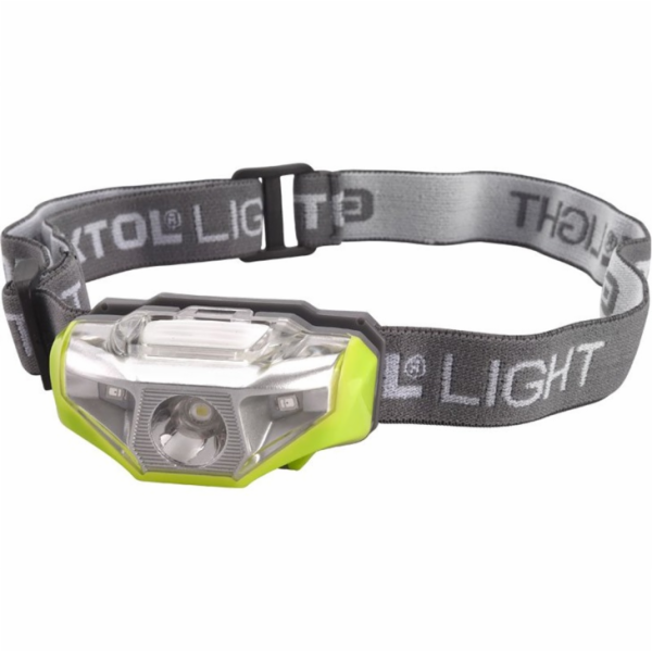 Čelovka, 1W + 2LED červené EXTOL-LIGHT