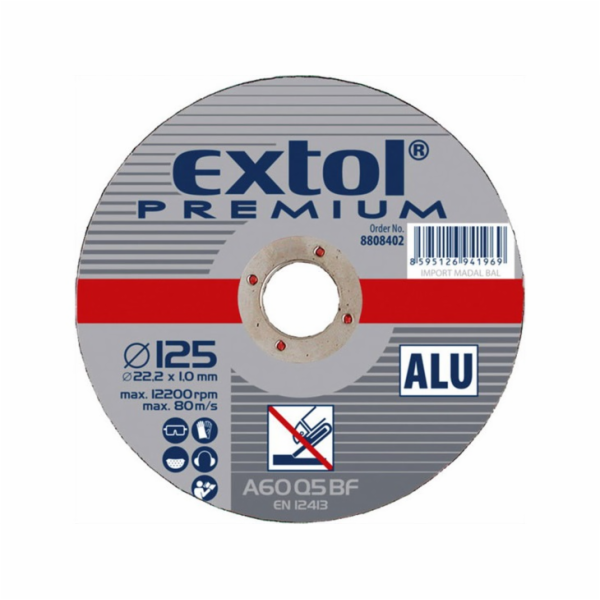 EXTOL 8808400 kotouč řezný na hliník