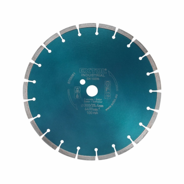 EXTOL 8703083 kotouč dia. řez. na BETON