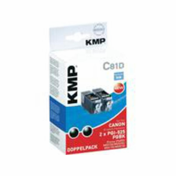 KMP C81 cartridge cerna kompatibilni s PGI-525 PGBK