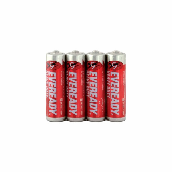 Energizer R6/4P Eveready Red  AA
