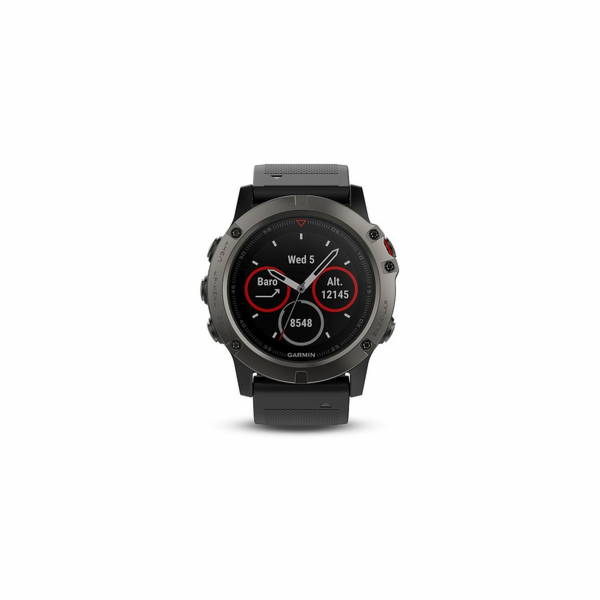 Garmin fenix5X Sapphire Gray Optic Black