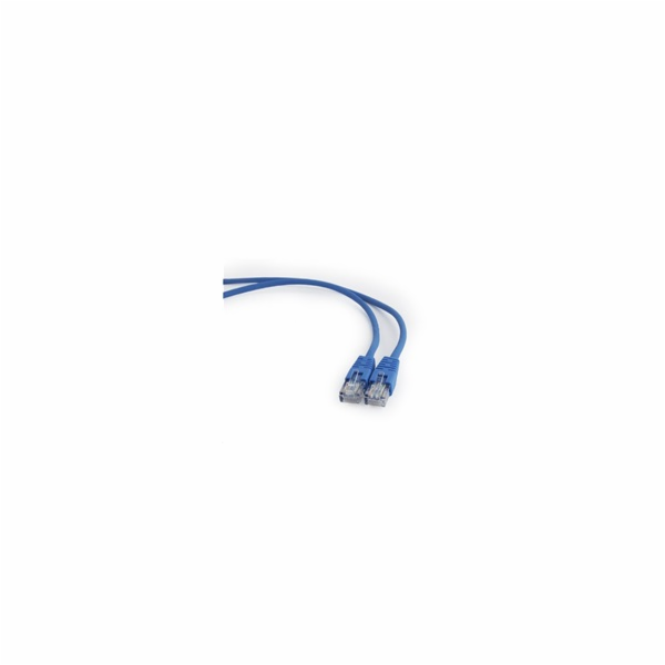 GEMBIRD kabel patchcord Cat5e UTP 0,5m, modrý