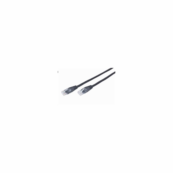 GEMBIRD kabel patchcord Cat5e UTP 0,5m, černý